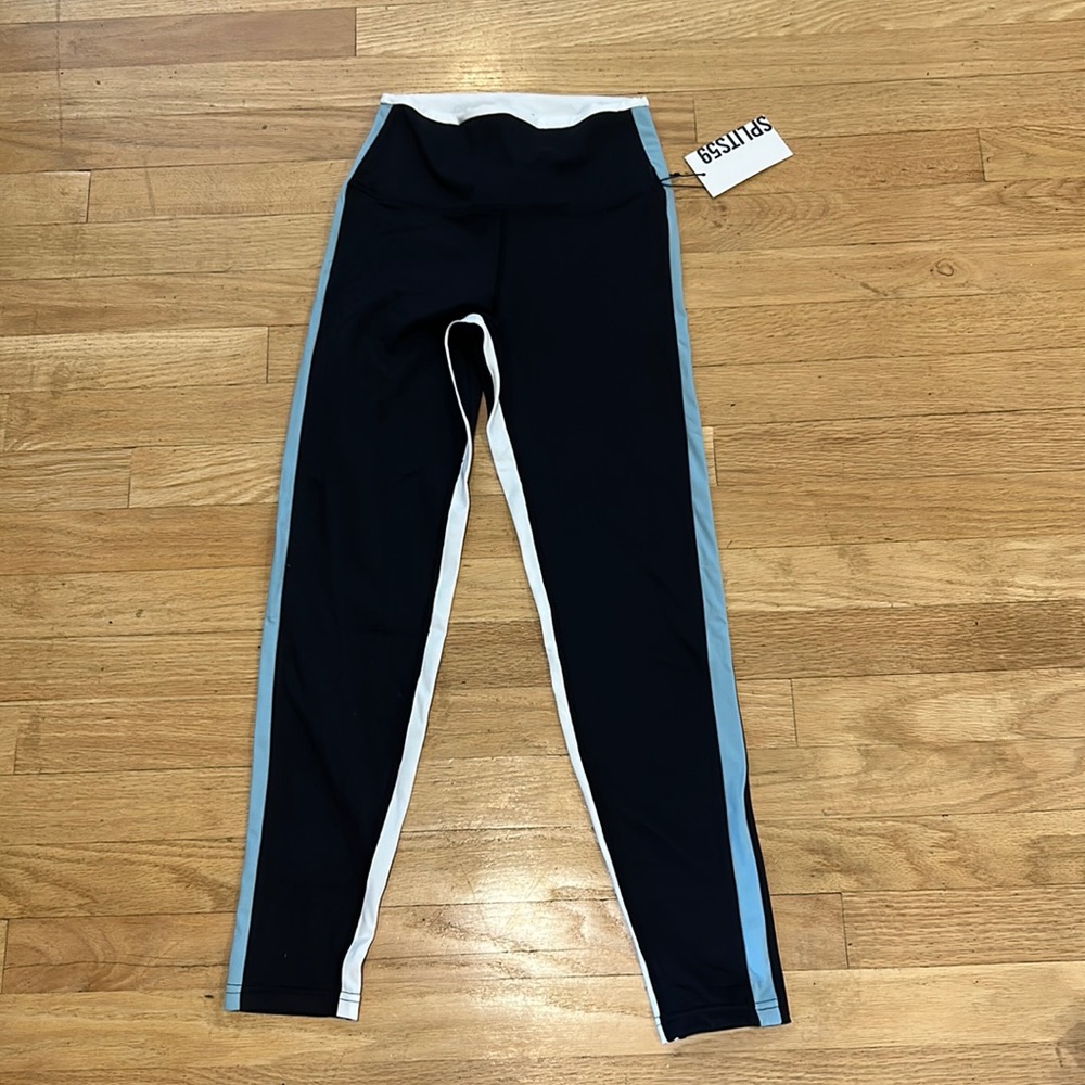 Splits59 Black and Blue Leggings